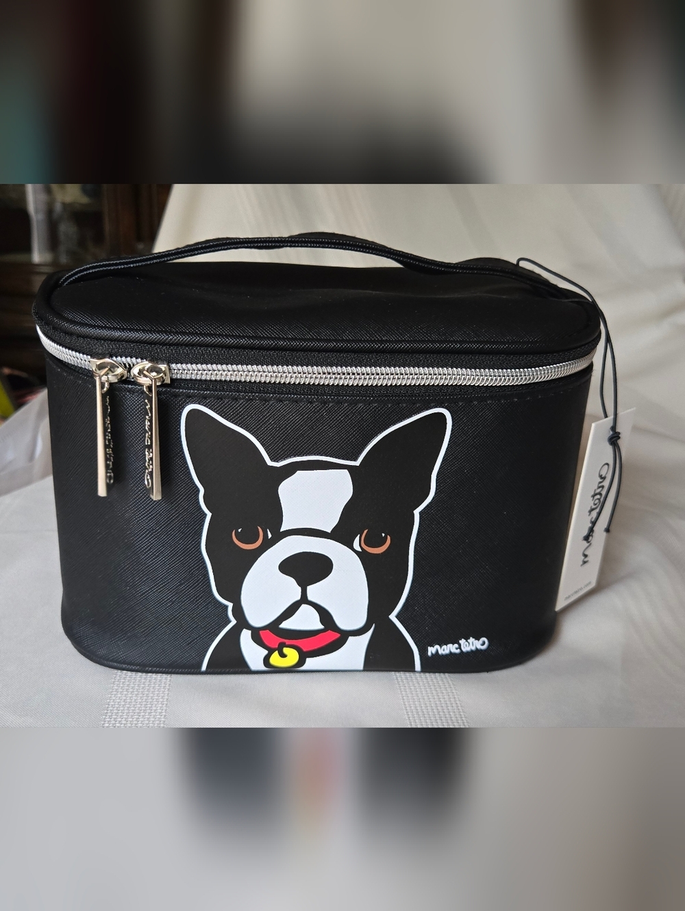 NWT Marc Tetro Black Cosmetic/Travel Case